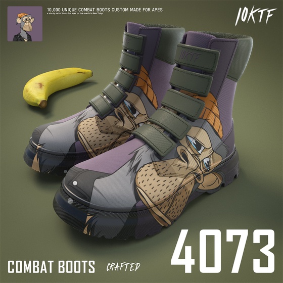 Ape Combat Boots #4073