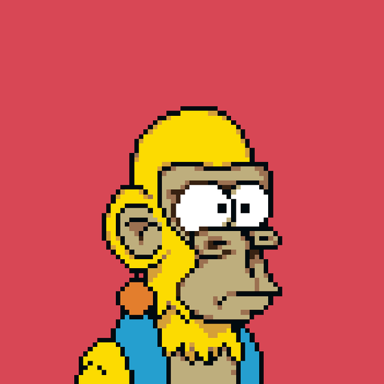 Pixel Simp Ape YC #7952