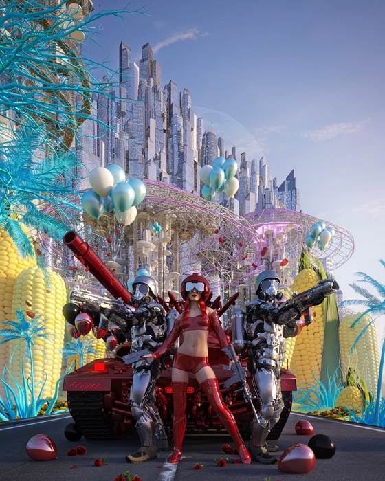 Galaxy Warrior #7935