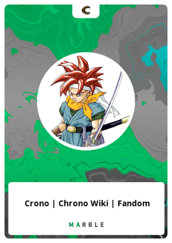 Crono | Chrono Wiki | Fandom