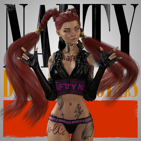 Nafty Dolls #4550