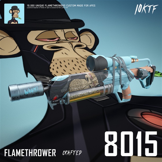 Ape Flamethrower #8015