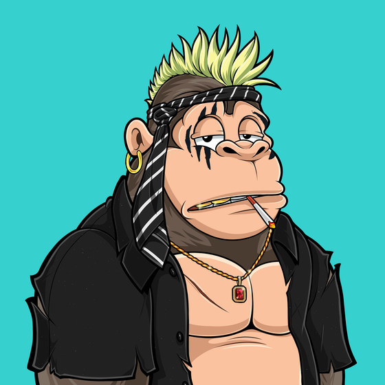 Smokin' Gorilla #2697