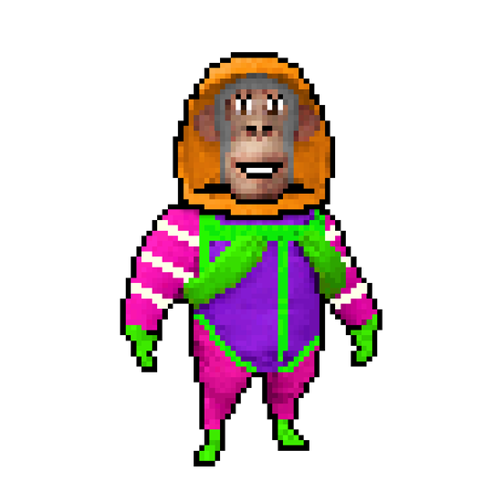 Pixel Radioactive Ape #430