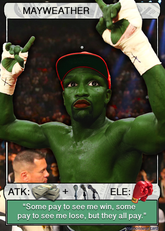 MAYWEATHPEPE Series 22, Card 31