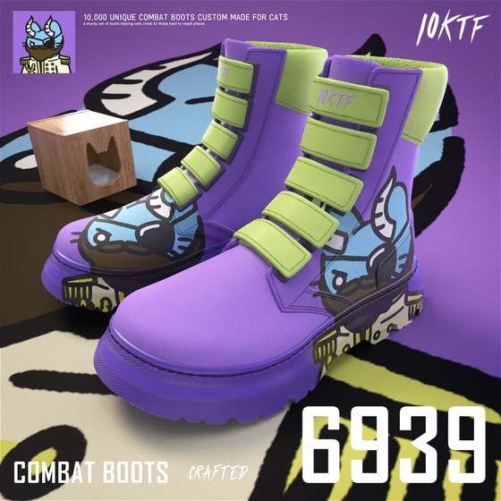 Cool Combat Boots #6939