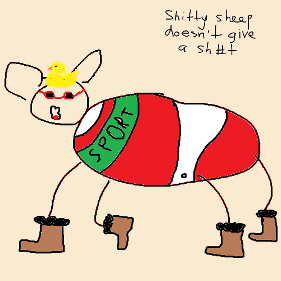 Shitty Sheep #6684