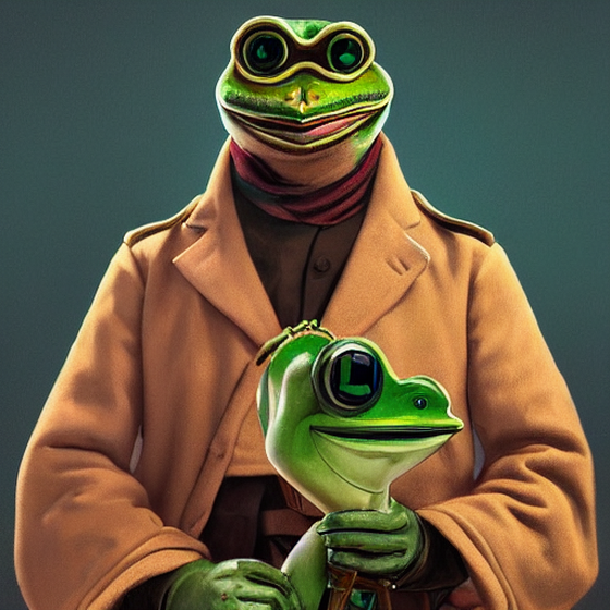 PepeFrog inspired by Matt Furie #2