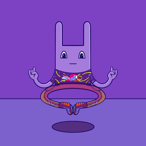 Meditation Rabbit #81