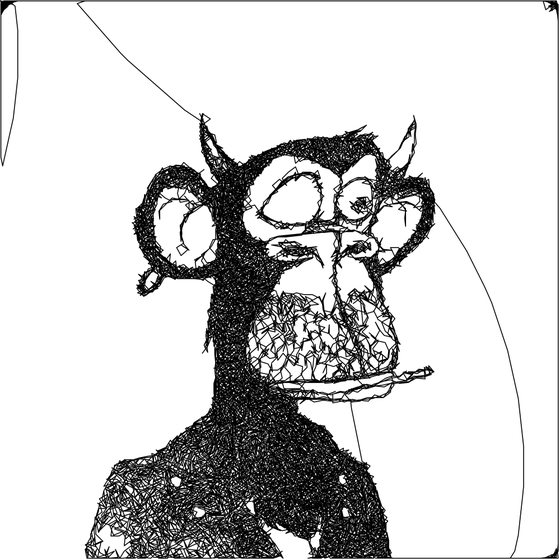 Scrubby Ape Artwork #3732