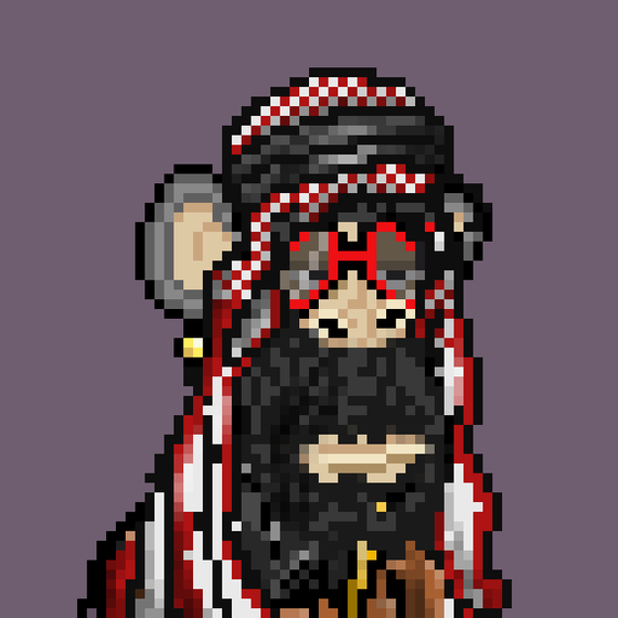 The Bored Pixel Ape Saudis #22