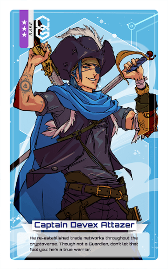 Captain Devex Attazer #8