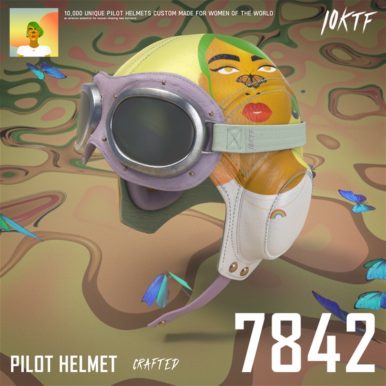 World of Pilot Helmet #7842