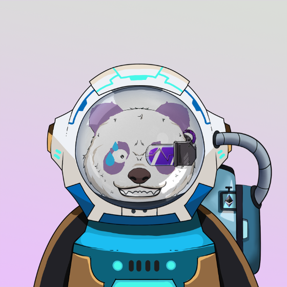 Panda Astronaut Club #298