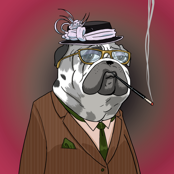 Mrs. Ivy Dogesquire, the Pug