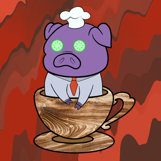 Lucky Teacup Piggy Club #1168