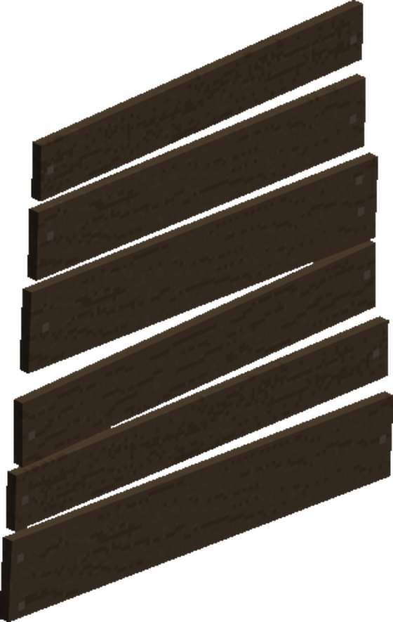 Wooden Barrier Wall