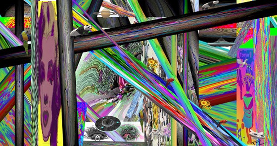 Marilyn Monroe Psychedelic Art 1