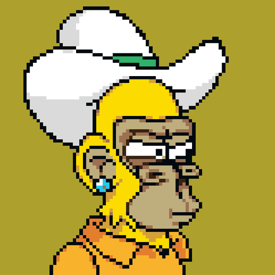 Pixel Simp Ape YC #2959