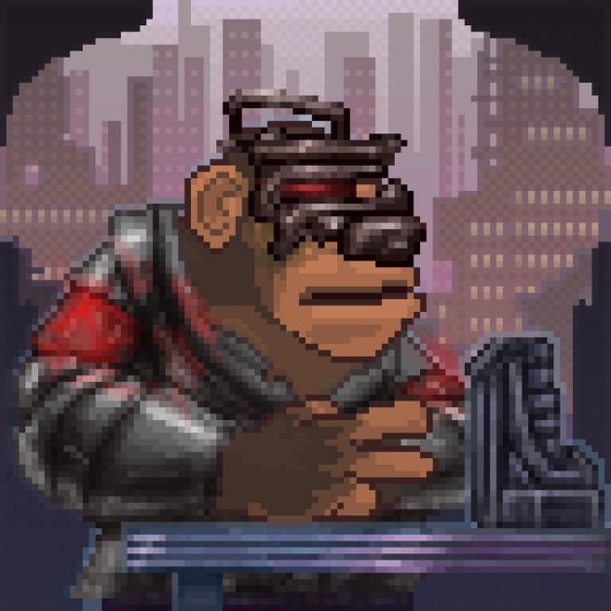 Cyberpunk Ape Executives #165