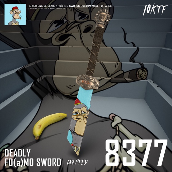 Ape Deadly FO(a)MO Sword #8377