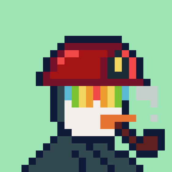 8bit Penguin Chad #371