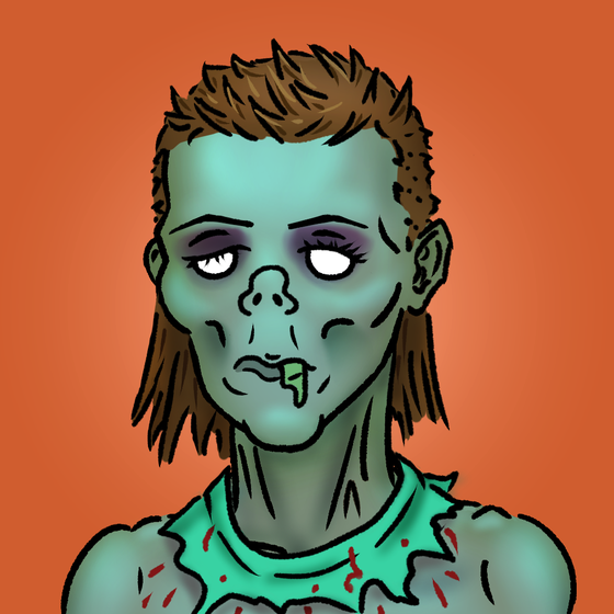 Fun Loving Flesh Eater #5122