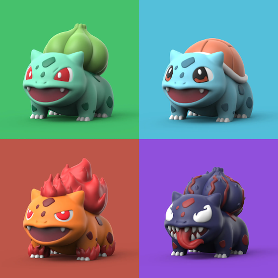 Bulbasaur #12 [ELEMENTAL PKMN]