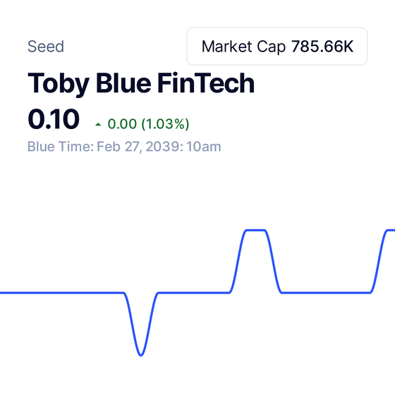 Toby Blue FinTech