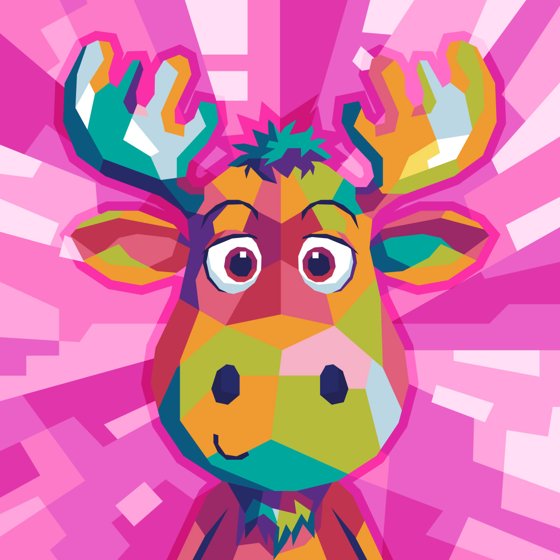 Modest Moose Bubble Gum (Iconics 1/1)