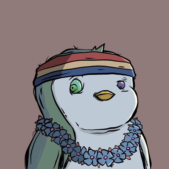 PudgyTown Penguin #1492