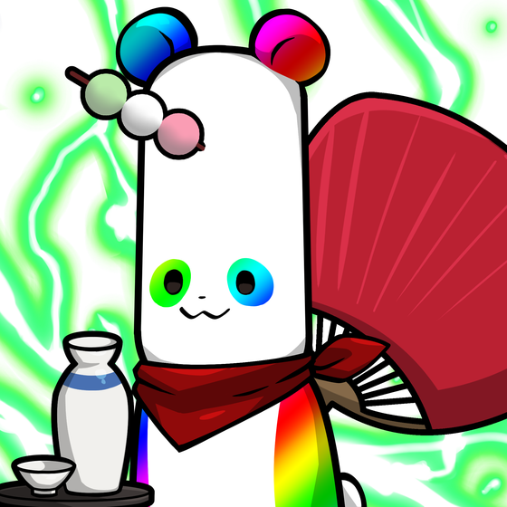 Leelee-Rainbow panda #02327