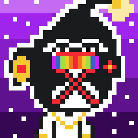 Cute Monkey Pixel#4