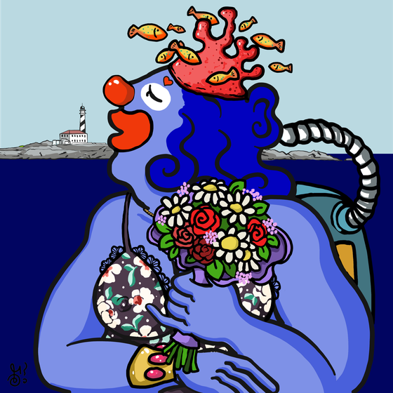 Blue Woman #63