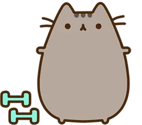 Gym Pusheen