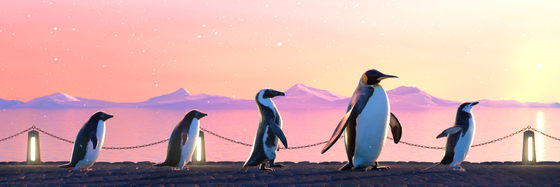 Five Penguins #1583