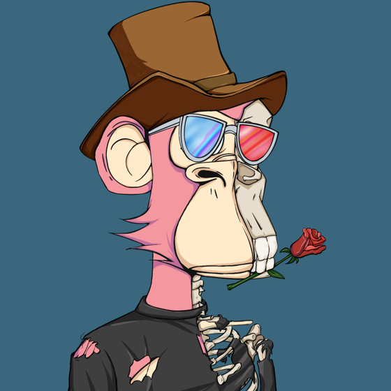 Skeleton Ape Yacht Club #5824