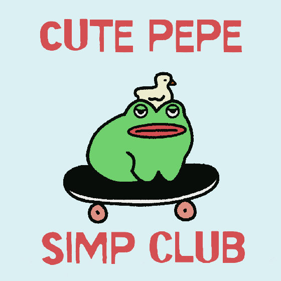 Cute Pepe Simp Club #24