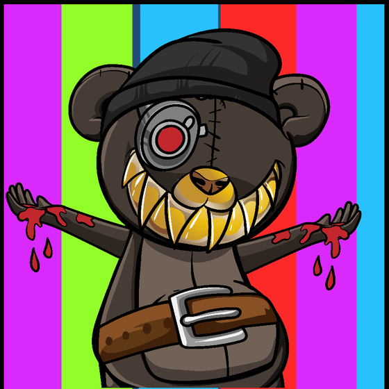 Psycho Teddy #03409