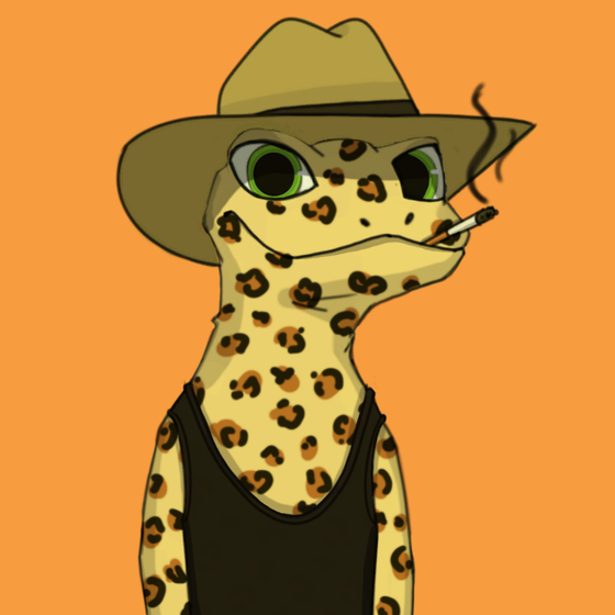 Silly Gecko #667