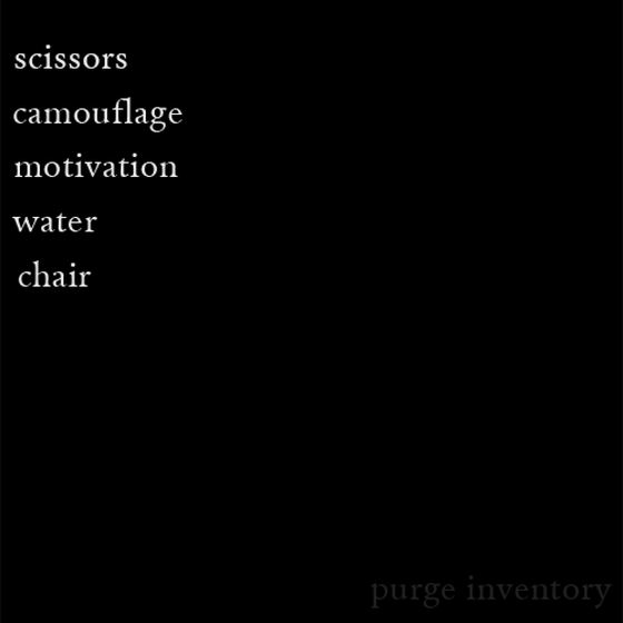 Purge Inventory #1317