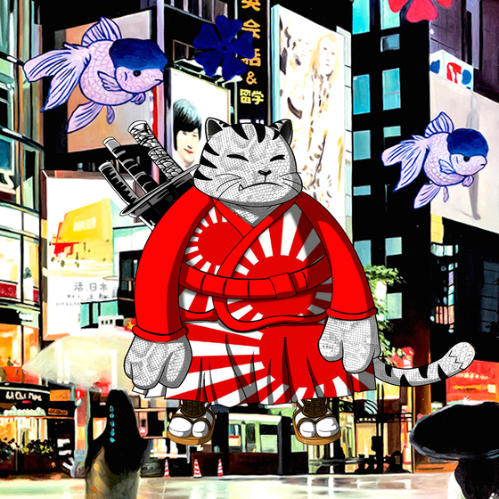 SamuraiCats by Hiro Ando #2745
