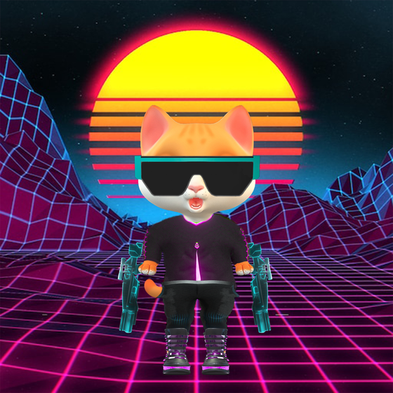 KittyDingerNeon #96