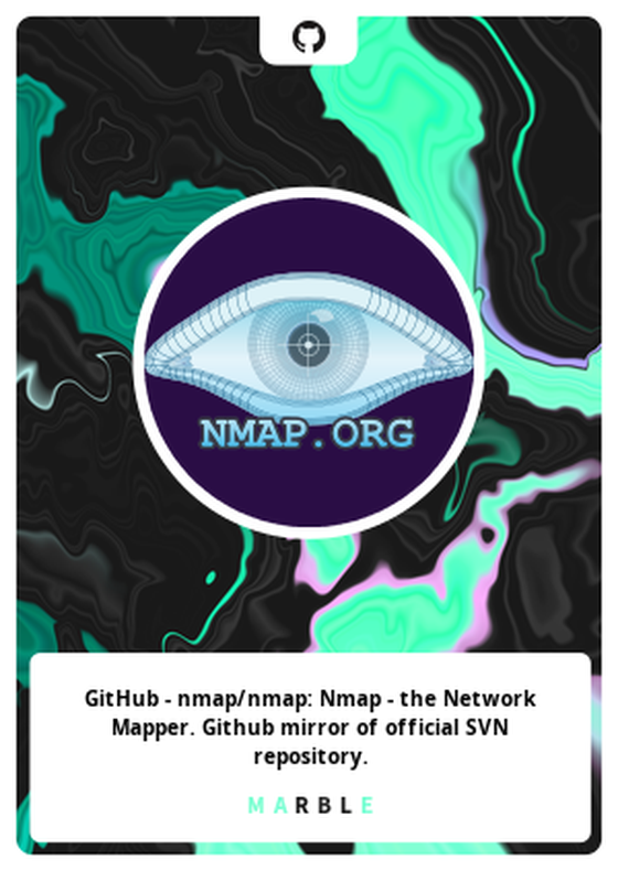 GitHub - nmap/nmap: Nmap - the Network Mapper. Github mirror of official SVN repository.