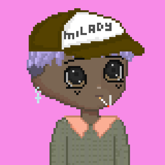 Pixel Milady #0458