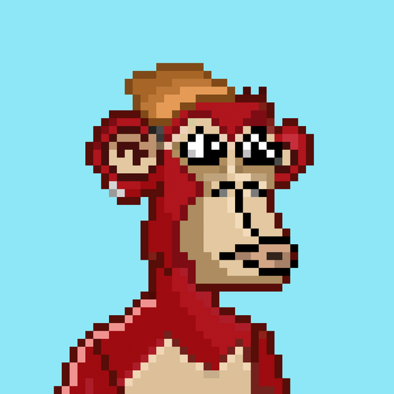 The Pixelated Apes  #8010
