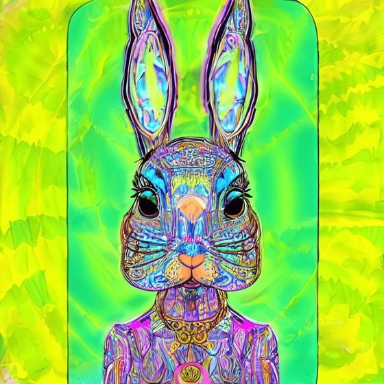 Psychedelic Rabbids #313