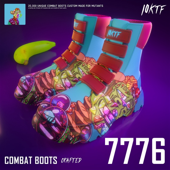 Mutant Combat Boots #7776