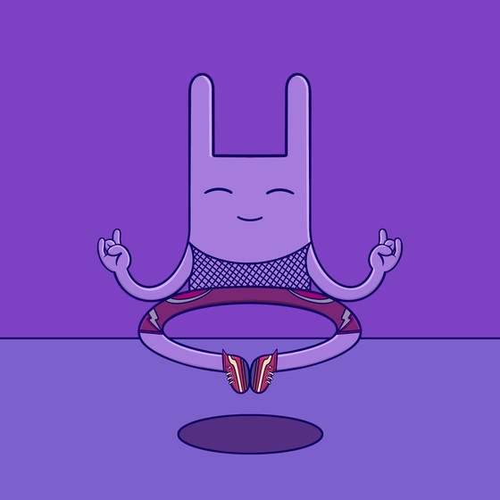 Meditation Rabbit #114