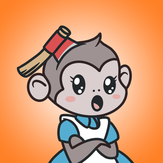 Simple Monkey Girl #4052